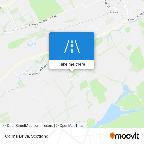Cairns Drive map