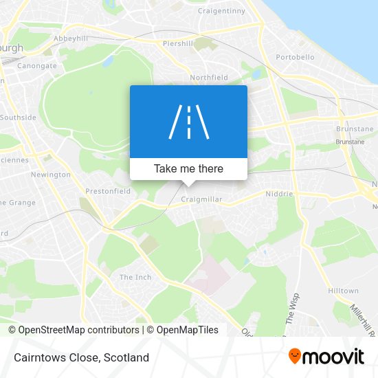 Cairntows Close map