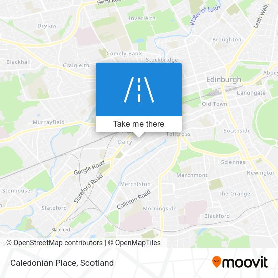 Caledonian Place map