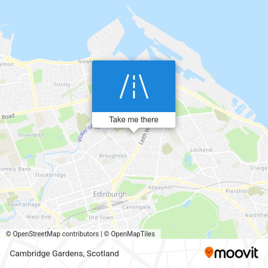 Cambridge Gardens map