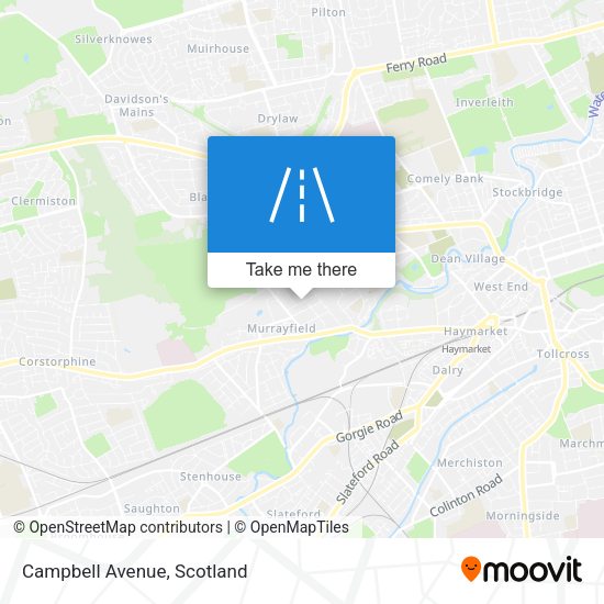 Campbell Avenue map