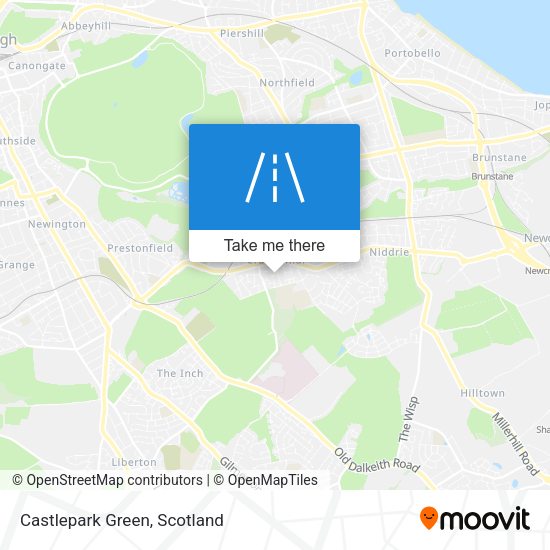 Castlepark Green map
