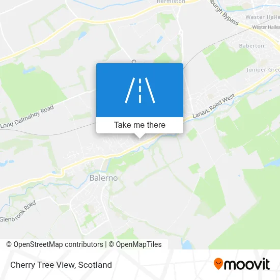 Cherry Tree View map