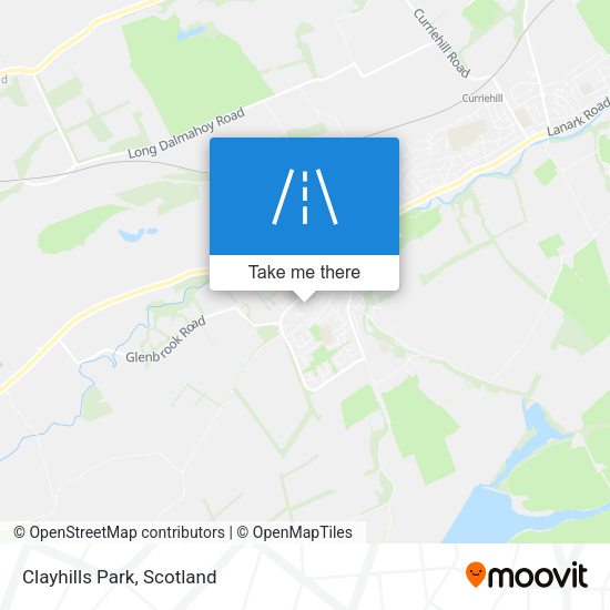 Clayhills Park map