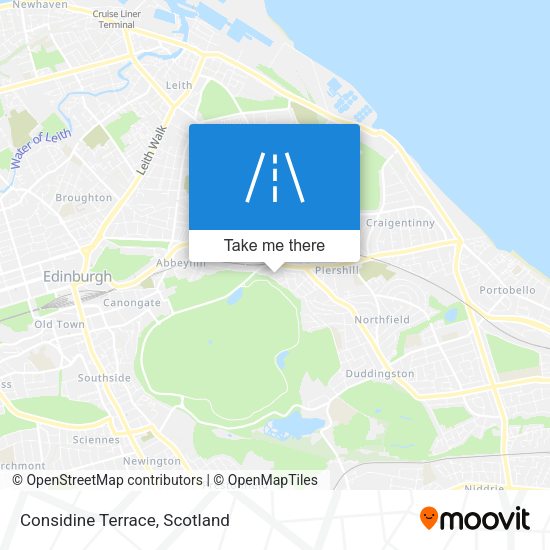 Considine Terrace map