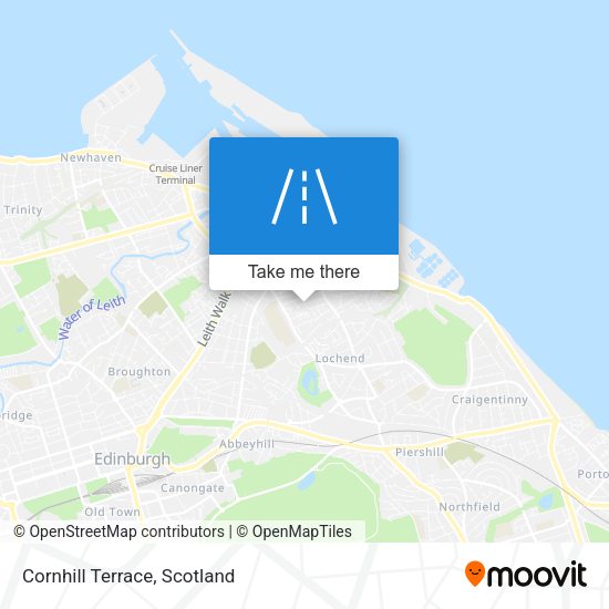 Cornhill Terrace map