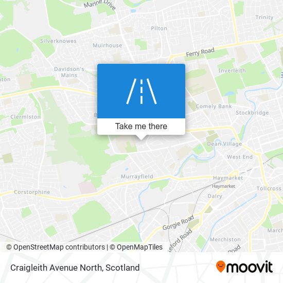 Craigleith Avenue North map