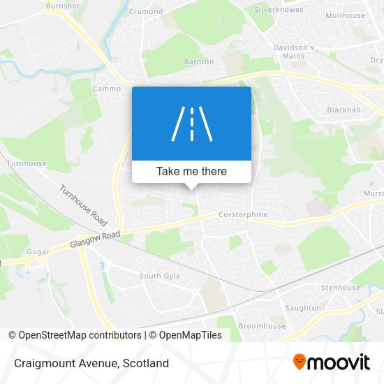 Craigmount Avenue map
