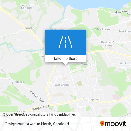 Craigmount Avenue North map