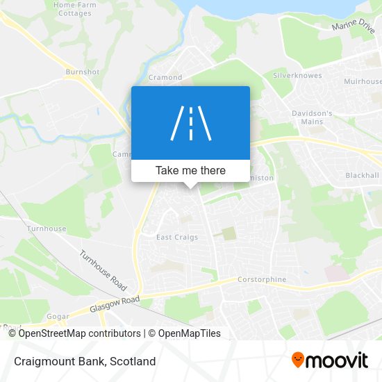 Craigmount Bank map
