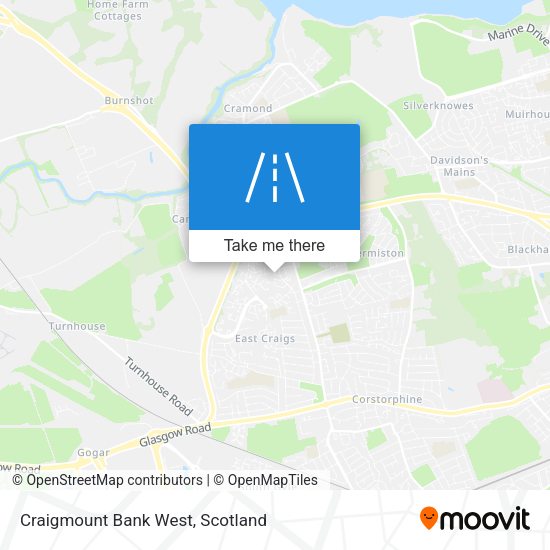 Craigmount Bank West map