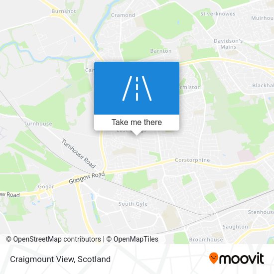 Craigmount View map