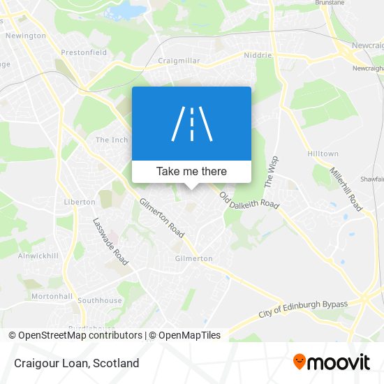 Craigour Loan map