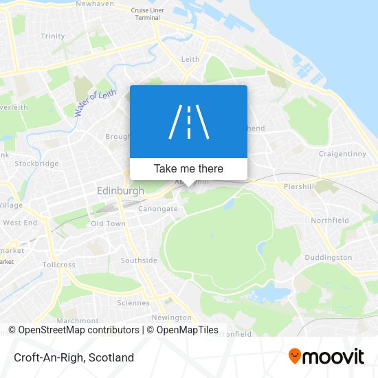 Croft-An-Righ map