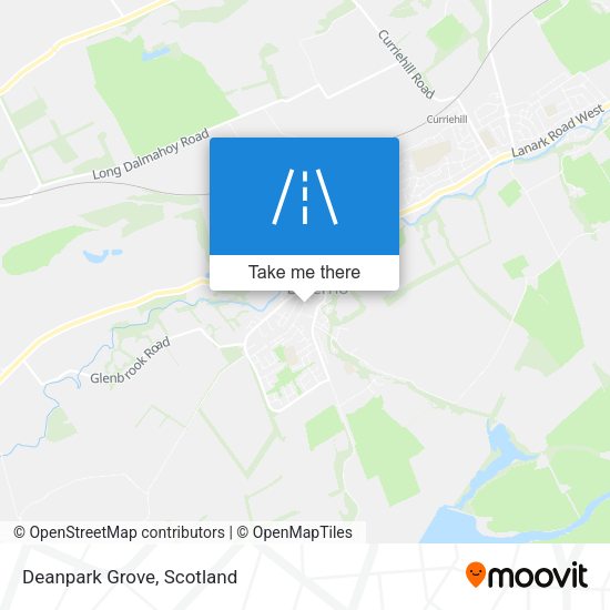 Deanpark Grove map