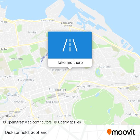 Dicksonfield map