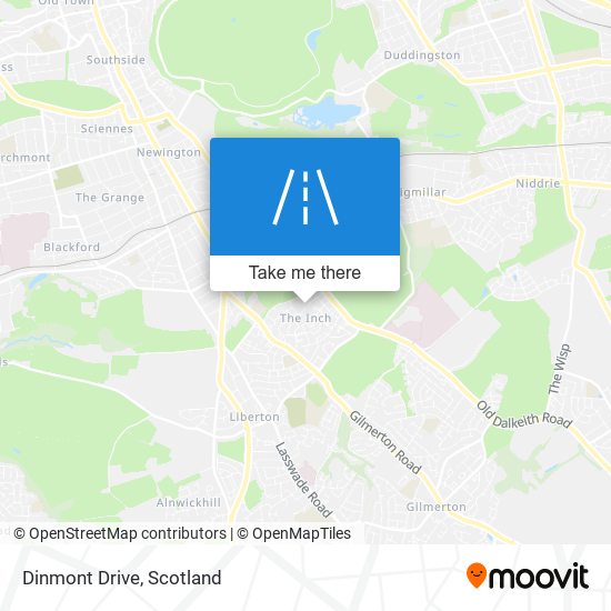 Dinmont Drive map