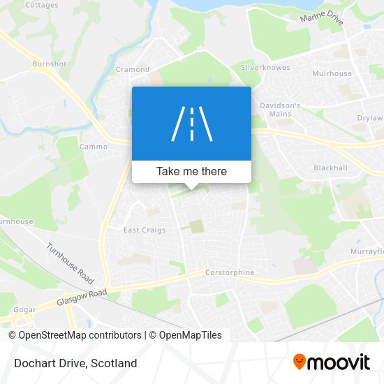 Dochart Drive map