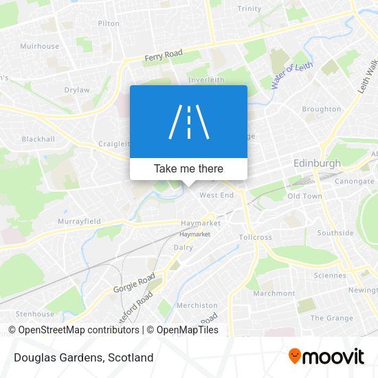 Douglas Gardens map