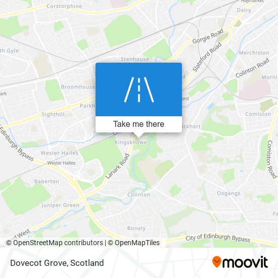 Dovecot Grove map