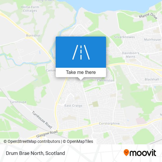 Drum Brae North map