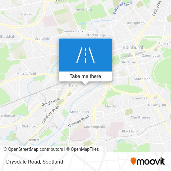 Drysdale Road map