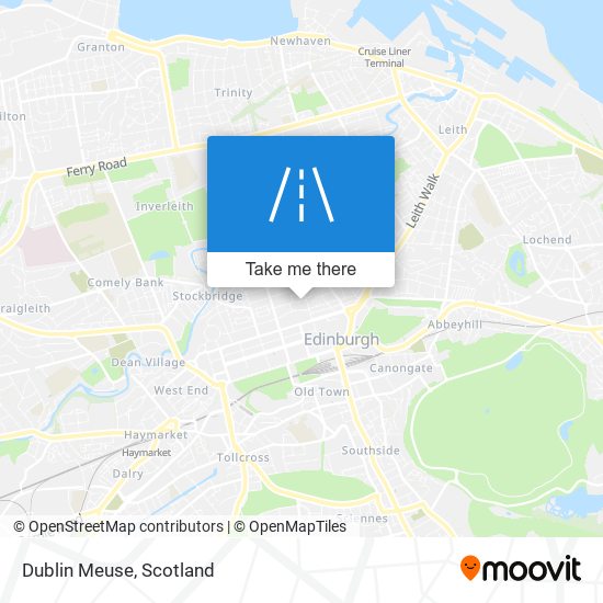 Dublin Meuse map