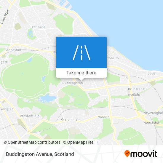 Duddingston Avenue map