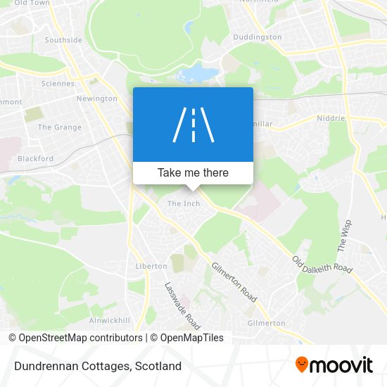 Dundrennan Cottages map