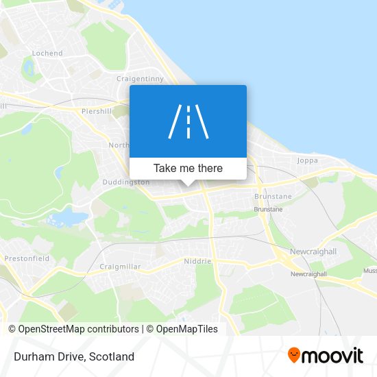 Durham Drive map