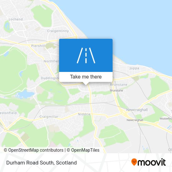 Durham Road South map