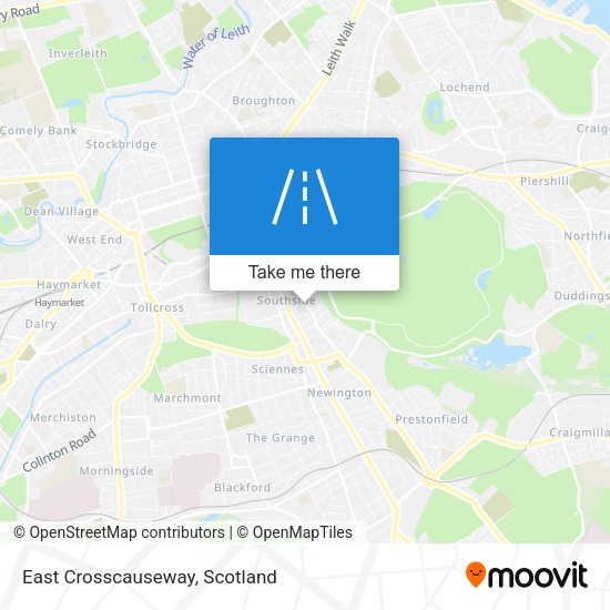 East Crosscauseway map