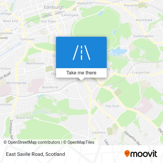 East Savile Road map