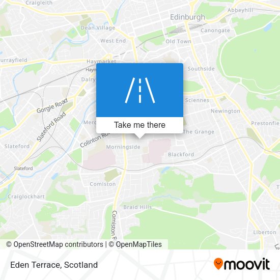 Eden Terrace map
