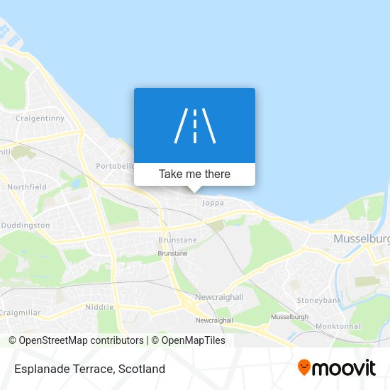 Esplanade Terrace map