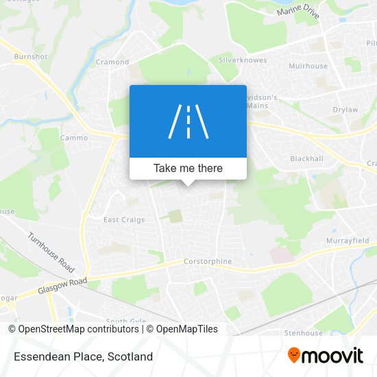 Essendean Place map