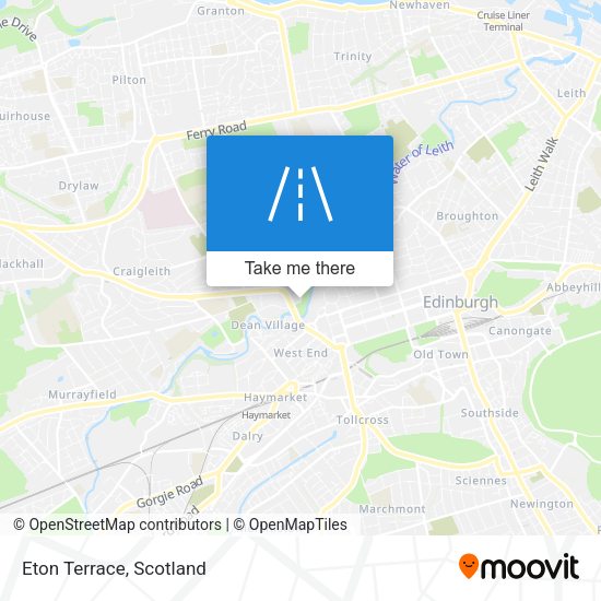 Eton Terrace map