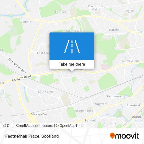 Featherhall Place map