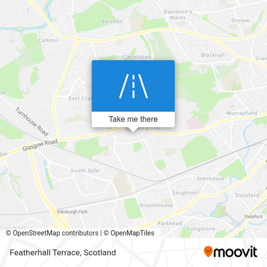 Featherhall Terrace map