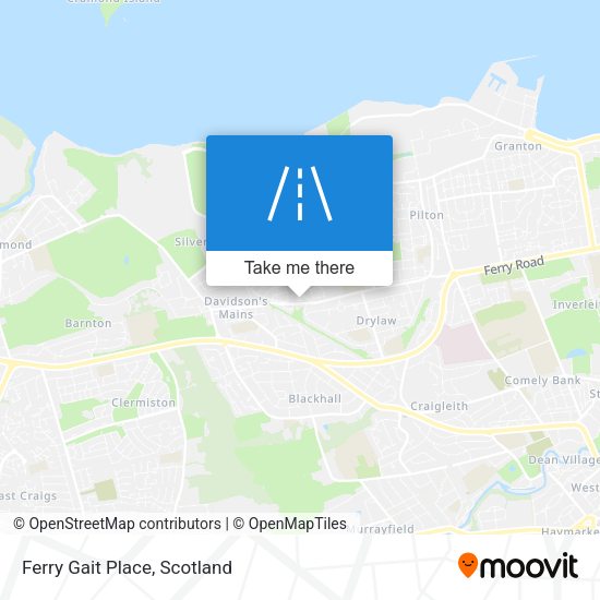 Ferry Gait Place map
