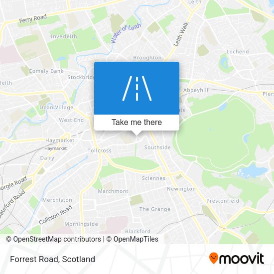 Forrest Road map