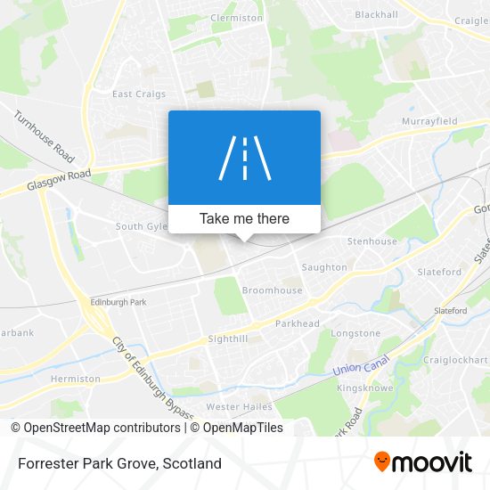 Forrester Park Grove map