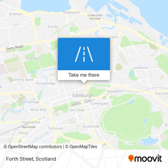 Forth Street map
