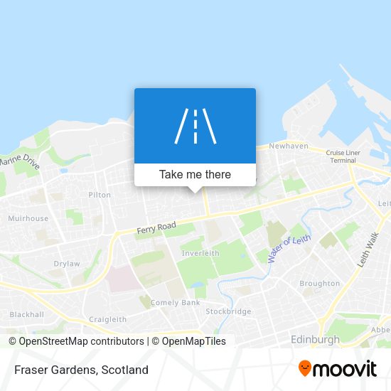 Fraser Gardens map