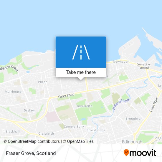 Fraser Grove map