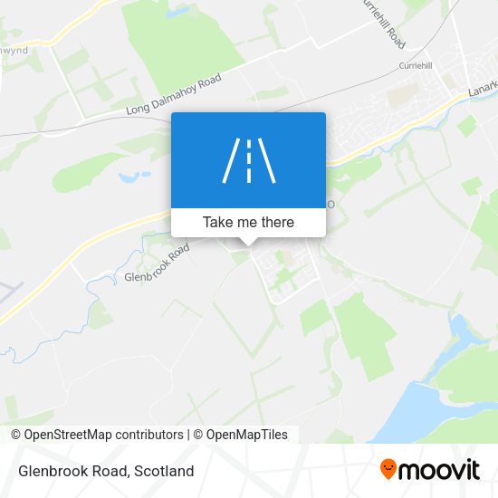 Glenbrook Road map