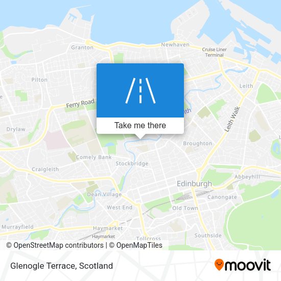 Glenogle Terrace map