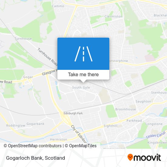 Gogarloch Bank map