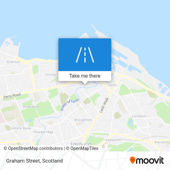 Graham Street map
