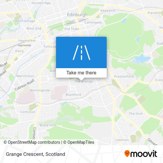 Grange Crescent map